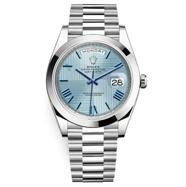 Quarter Daydate - Blue Ice - 40mm Gladius