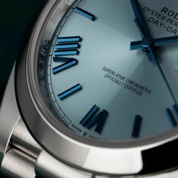 Quarter Daydate - Blue Ice - 40mm Gladius