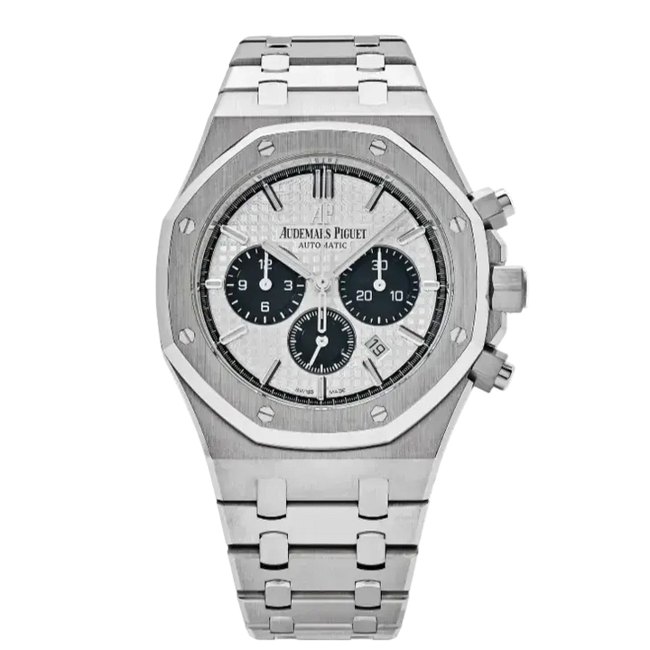 OAK Chronograph Silver - 41mm Gladius