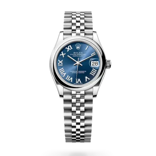 RLX Silver Blue Romans - 41mm Gladius